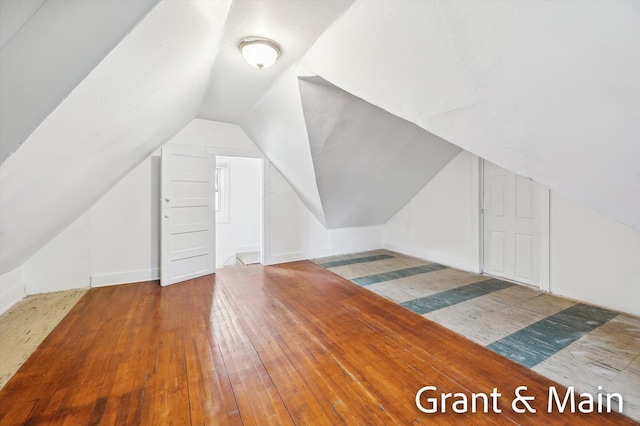 19250 Charest St, Detroit, MI 48234 - bonus room featuring wood-type flooring and lofted ceiling