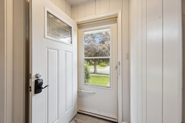 2419 Faye Dr, Ann Arbor, MI 48103 - doorway featuring light wood-type flooring