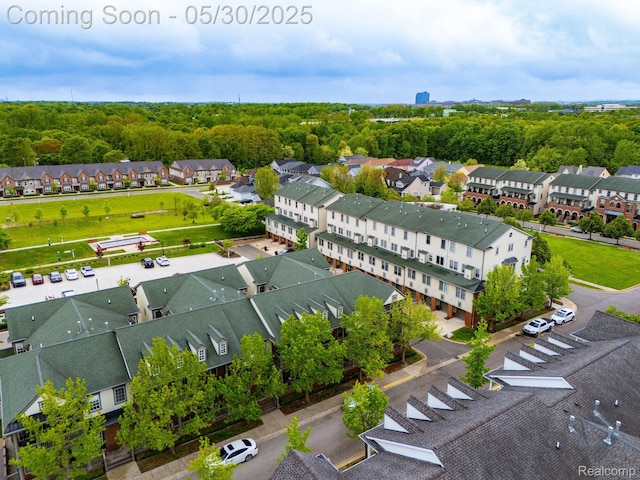 239 Jotham Ave, Auburn Hills, MI 48326 - aerial perspective of suburban area