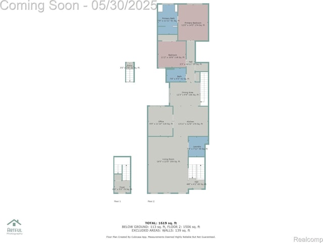 239 Jotham Ave, Auburn Hills, MI 48326 - floor plan / room layout
