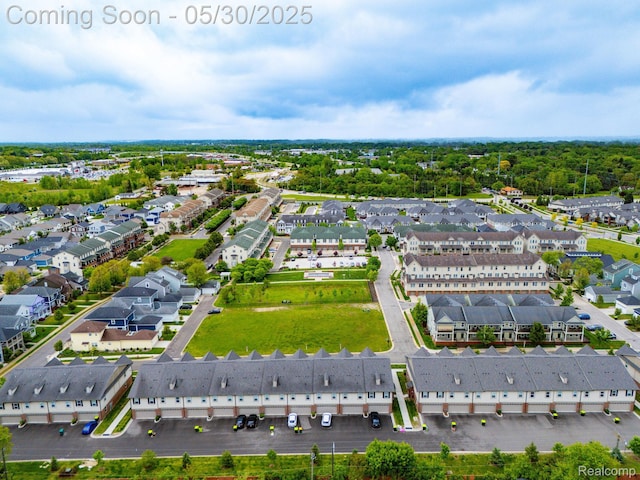 239 Jotham Ave, Auburn Hills, MI 48326 - aerial view of residential area