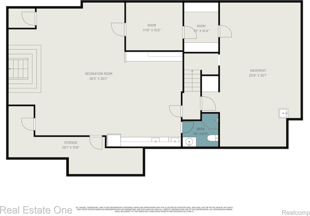 5299 Pond Bluff Dr, West Bloomfield, MI 48323 - property floor plan