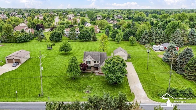 177 W Willis Rd, Saline, MI 48176 - drone / aerial view