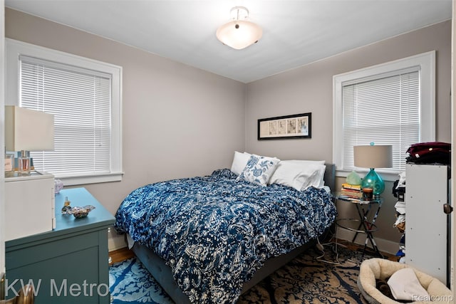 634 E Lewiston Ave, Ferndale, MI 48220 - bedroom with wood finished floors and baseboards