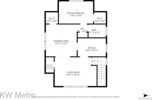 634 E Lewiston Ave, Ferndale, MI 48220 - property floor plan