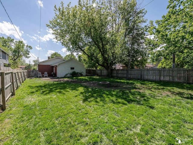 424 W 4th St, Monroe, MI 48161 - view of yard