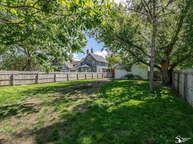 424 W 4th St, Monroe, MI 48161 - view of yard