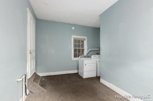 232 Oakley Pl NE, Grand Rapids, MI 49503 - washroom with separate washer and dryer, carpet flooring, and baseboards