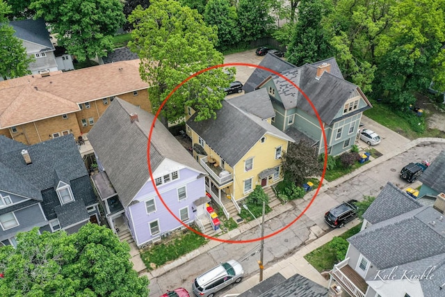 232 Oakley Pl NE, Grand Rapids, MI 49503 - aerial perspective of suburban area