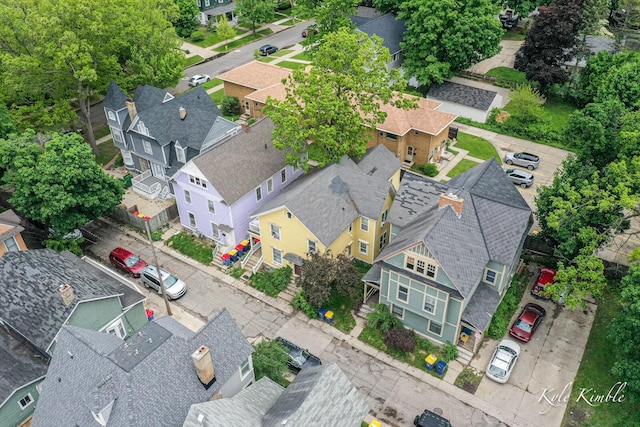 232 Oakley Pl NE, Grand Rapids, MI 49503 - aerial view of residential area