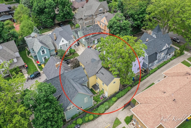 232 Oakley Pl NE, Grand Rapids, MI 49503 - aerial view of residential area