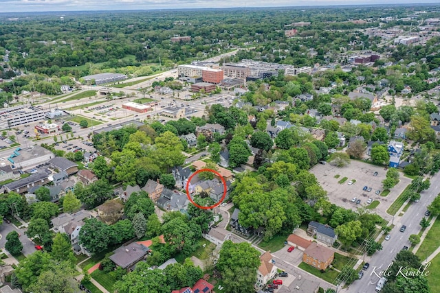 232 Oakley Pl NE, Grand Rapids, MI 49503 - aerial overview of property's location