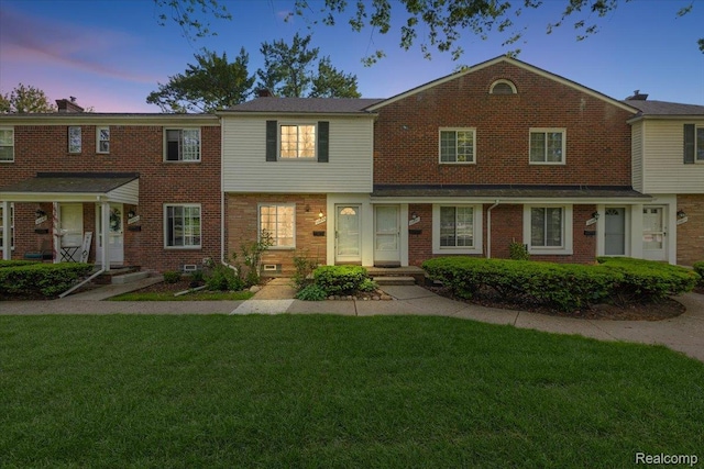 22865 Lakeshore Dr, Saint Clair Shores, MI 48080 - multi unit property with a front lawn and brick siding