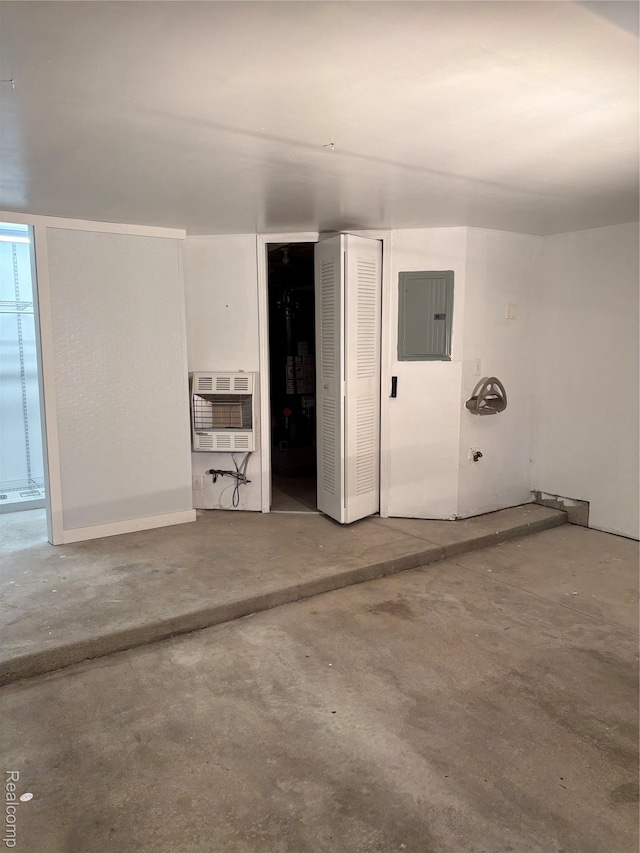 56645 Long Island Dr, Shelby Twp, MI 48316 - garage featuring heating unit and electric panel