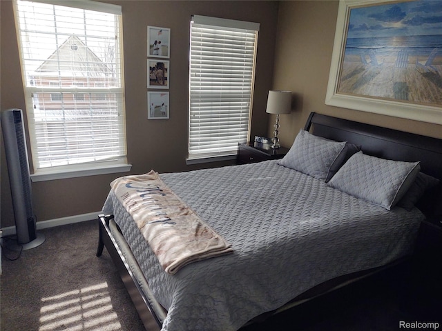 56645 Long Island Dr, Shelby Twp, MI 48316 - carpeted bedroom featuring baseboards and multiple windows