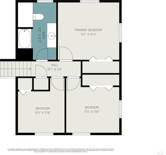 2615 Yosemite St, Saginaw, MI 48603 - home floor plan