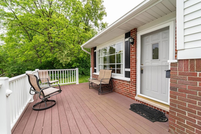 3624 Terhune Rd, Ann Arbor, MI 48104 - view of wooden terrace