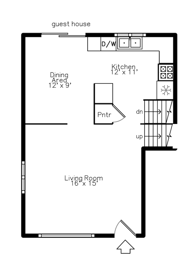 3624 Terhune Rd, Ann Arbor, MI 48104 - floor plan / room layout