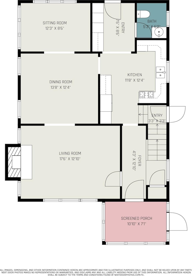 2323 Paris Ave SE, Grand Rapids, MI 49507 - home floor plan