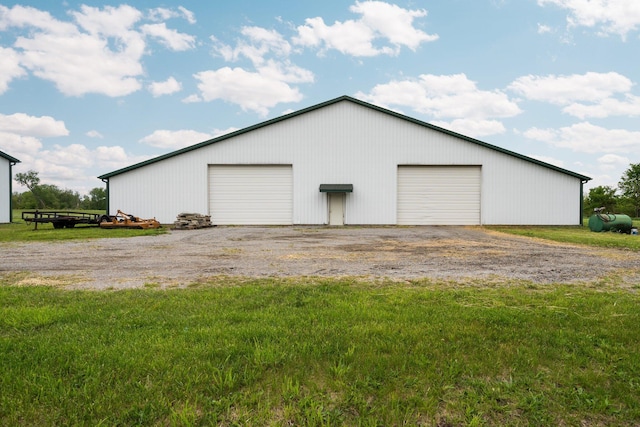 2928 Heeney Rd, Stockbridge, MI 49285 - view of detached garage