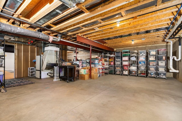 2928 Heeney Rd, Stockbridge, MI 49285 - view of unfinished basement