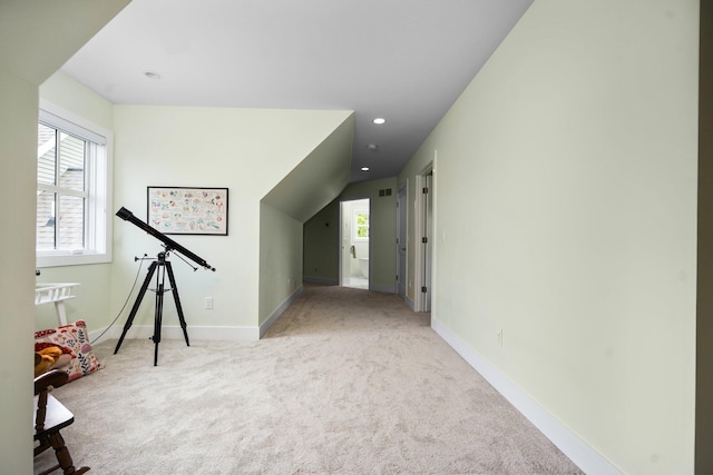 2928 Heeney Rd, Stockbridge, MI 49285 - bonus room featuring carpet, baseboards, and recessed lighting