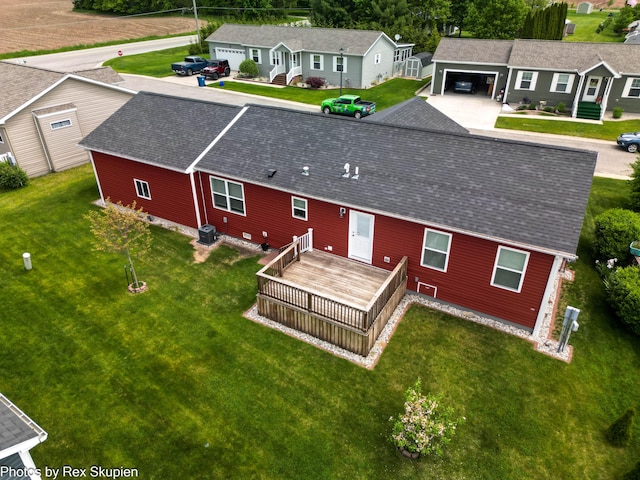 701 Knollcrest Ln, Fremont, MI 49412 - view from above of property
