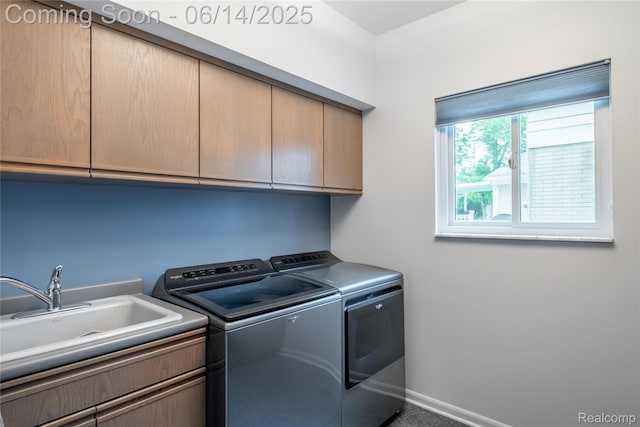 12950 Via Catherina Dr, Grand Blanc, MI 48439 - washroom featuring cabinet space and washer and dryer