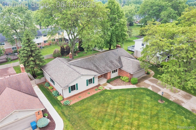 12950 Via Catherina Dr, Grand Blanc, MI 48439 - aerial view of property and surrounding area