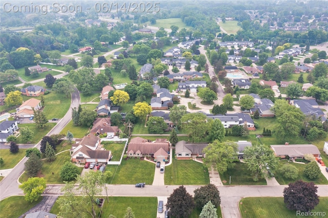 12950 Via Catherina Dr, Grand Blanc, MI 48439 - aerial perspective of suburban area