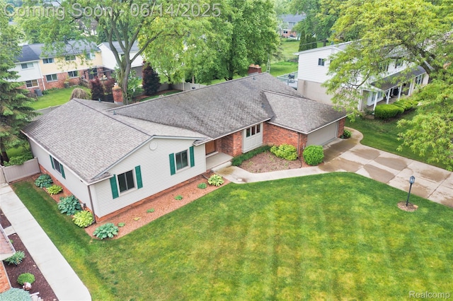 12950 Via Catherina Dr, Grand Blanc, MI 48439 - aerial view of residential area