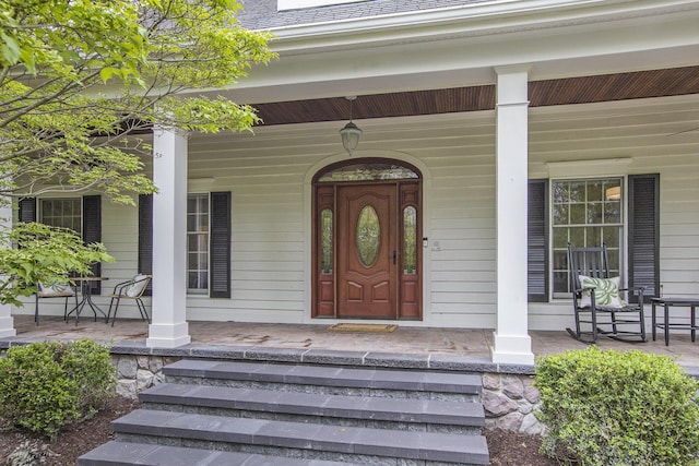 3113 Miller Rd, Ann Arbor, MI 48103 - property entrance with covered porch