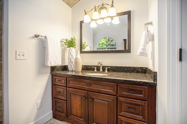 3113 Miller Rd, Ann Arbor, MI 48103 - bathroom featuring vanity and baseboards
