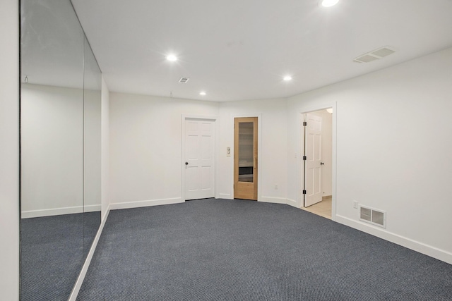 3113 Miller Rd, Ann Arbor, MI 48103 - basement with recessed lighting, carpet flooring, and baseboards