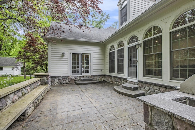3113 Miller Rd, Ann Arbor, MI 48103 - view of patio / terrace featuring entry steps