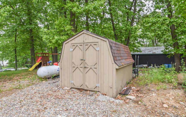 493 Swan Ln, Coldwater, MI 49036 - view of shed