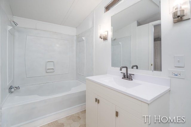 3010 E 96th St, Newaygo, MI 49337 - bathroom featuring vanity and shower / tub combination