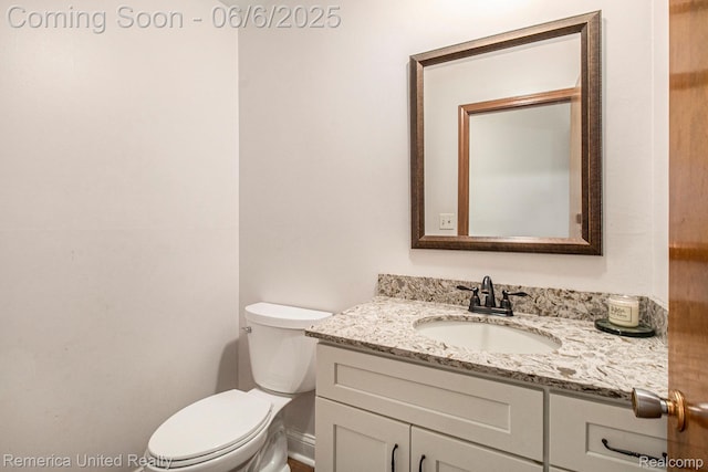 11187 Shadywood Dr, Brighton, MI 48114 - half bath with vanity and toilet