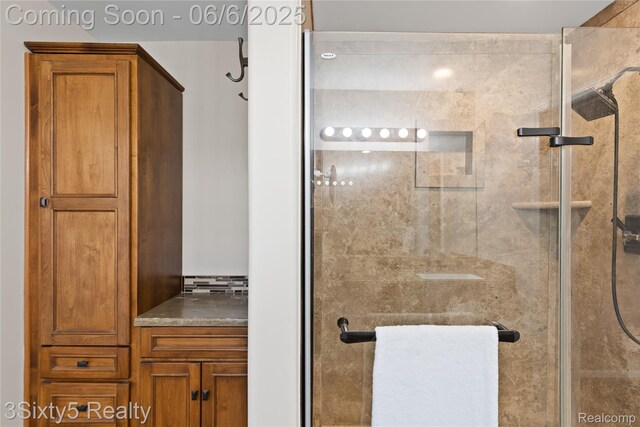 20605 Hickory St, Woodhaven, MI 48183 - bathroom with a stall shower