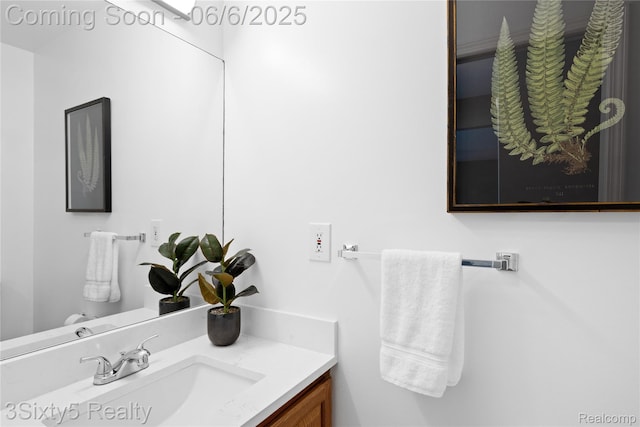 20605 Hickory St, Woodhaven, MI 48183 - bathroom featuring vanity