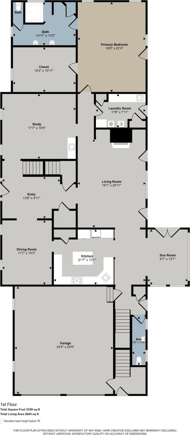 1020 E Woodlawn Ave, Hastings, MI 49058 - room layout