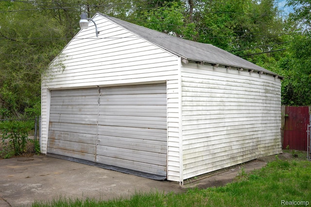 15859 Cloverlawn St, Detroit, MI 48238 - view of detached garage