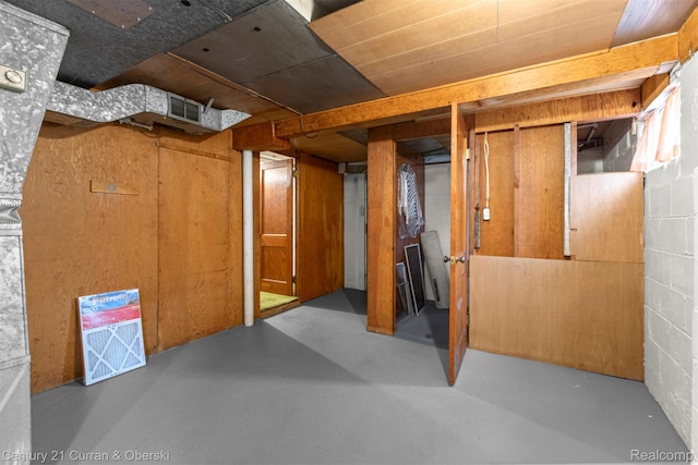 2143 Boldt St, Dearborn, MI 48124 - view of unfinished basement