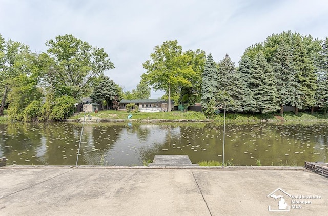 6337 Raymar St, Erie, MI 48133 - dock area with a water view