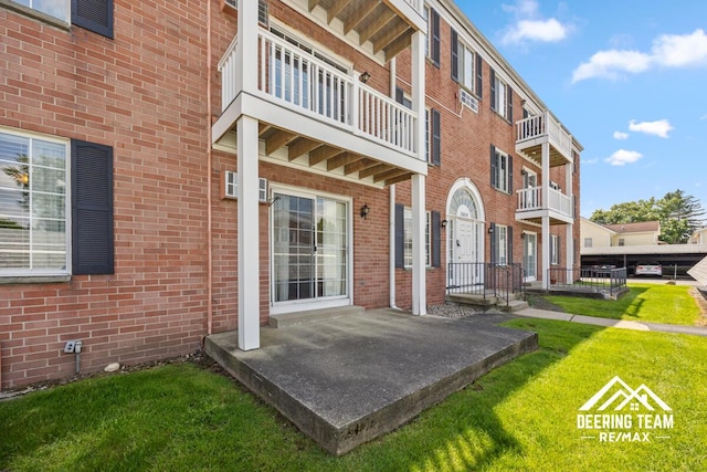 2203 Porter St SW Unit 104, Wyoming, MI 49519 - view of patio / terrace with a balcony