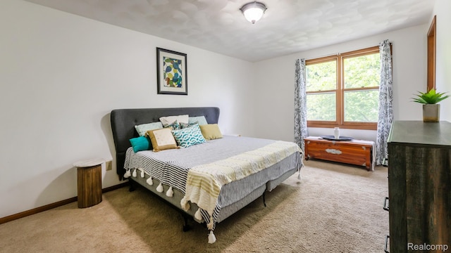 1755 Country View Dr, Okemos, MI 48864 - bedroom featuring light carpet and baseboards