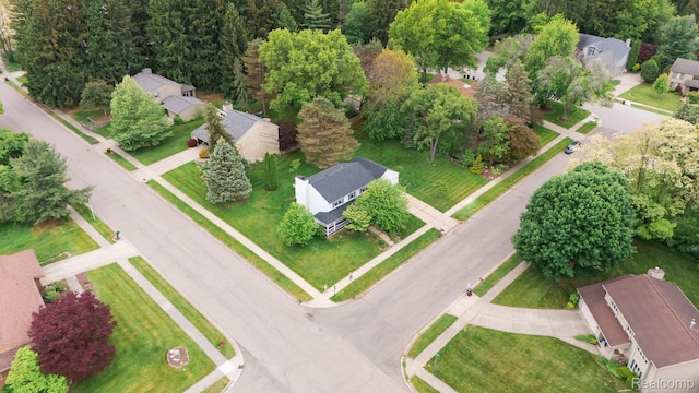 1755 Country View Dr, Okemos, MI 48864 - aerial view of property's location