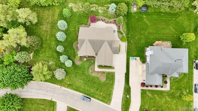 59649 Mallory Ln, South Lyon, MI 48178 - bird's eye view