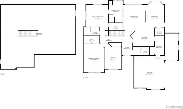 59649 Mallory Ln, South Lyon, MI 48178 - property floor plan