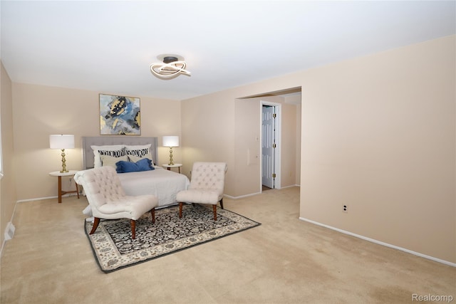 6835 Limerick Ln, Troy, MI 48098 - bedroom featuring baseboards and light colored carpet